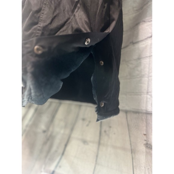 Torrid Women's Black Hooded Parka Longline Warm Soft Size 0/L/12 NEW w/tags - Picture 8 of 14